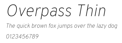 Overpass Thin Preview