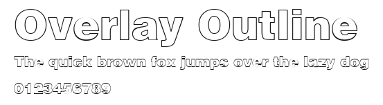 Overlay Outline Preview