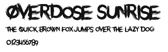 Overdose Sunrise Preview