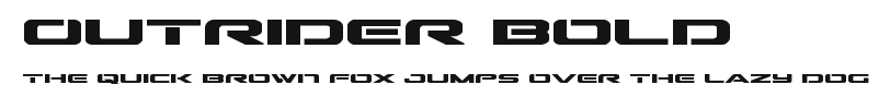Outrider Bold Preview