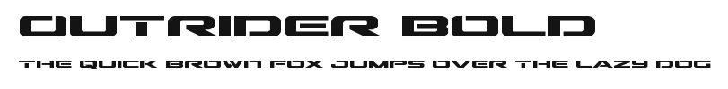 Outrider Bold Preview