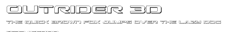 Outrider 3D Preview