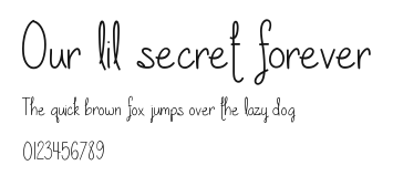 Our lil secret forever Preview