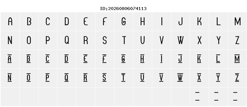 Character Map