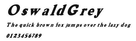 OswaldGrey Preview