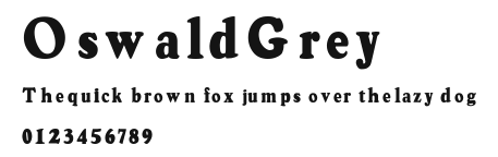 OswaldGrey Preview