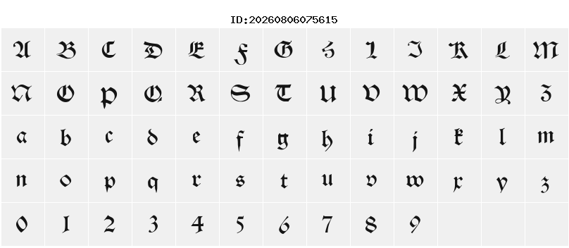 Character Map
