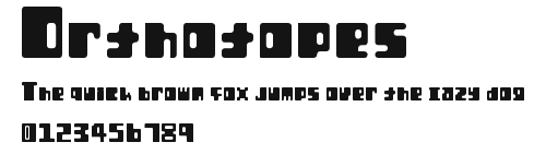Orthotopes Preview
