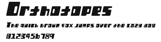 Orthotopes Preview