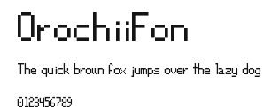 OrochiiFon Preview