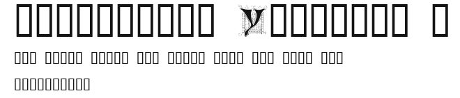 Ornamental Initials Y Preview