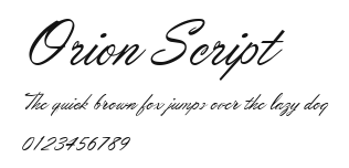 Orion Script Preview