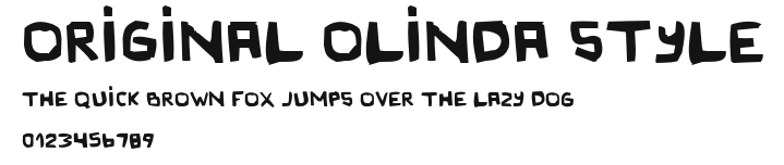 Original Olinda Style Preview