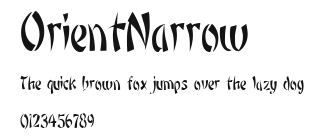 OrientNarrow Preview