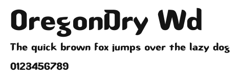 OregonDry Wd Preview