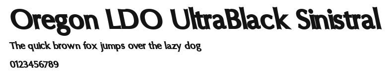 Oregon LDO UltraBlack Sinistral Preview
