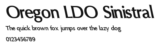 Oregon LDO Sinistral Preview