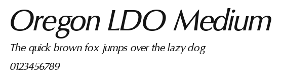 Oregon LDO Medium Preview
