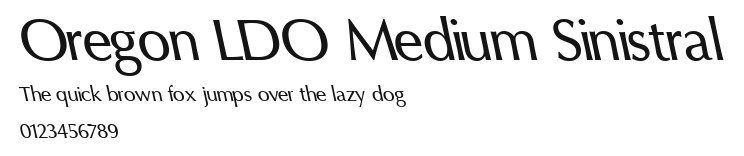 Oregon LDO Medium Sinistral Preview