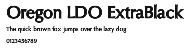 Oregon LDO ExtraBlack Preview