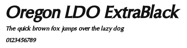 Oregon LDO ExtraBlack Preview