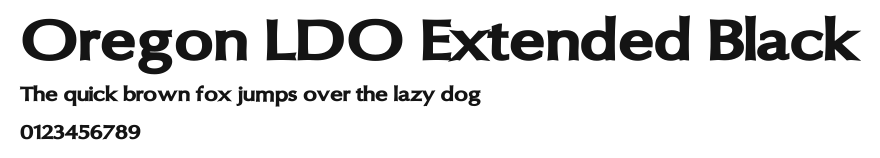 Oregon LDO Extended Black Preview