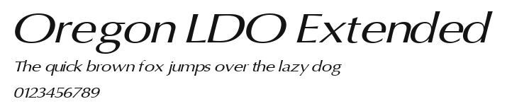 Oregon LDO Extended Preview