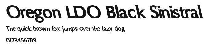 Oregon LDO Black Sinistral Preview