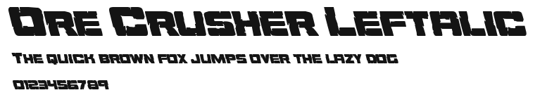 Ore Crusher Leftalic Preview