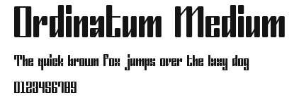 Ordinatum Medium Preview