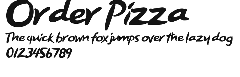 Order Pizza Preview