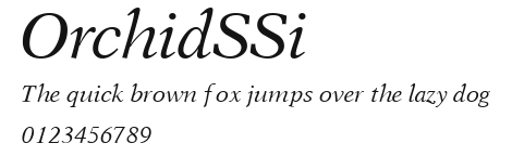 OrchidSSi Preview