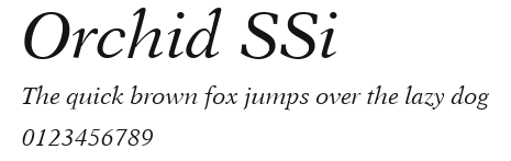 Orchid SSi Preview