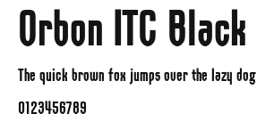 Orbon ITC Black Preview