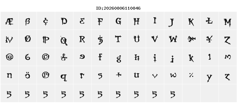 Character Map