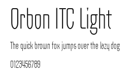 Orbon ITC Light Preview