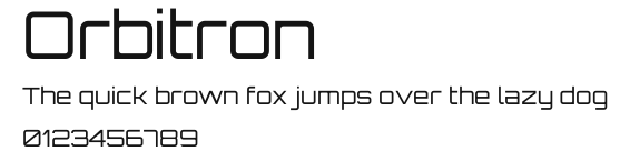 Orbitron Preview