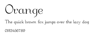 Orange Preview