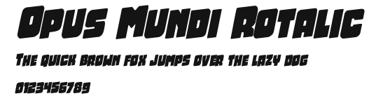 Opus Mundi Rotalic Preview