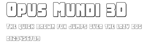 Opus Mundi 3D Preview