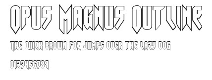 Opus Magnus Outline Preview