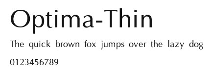 Optima-Thin Preview