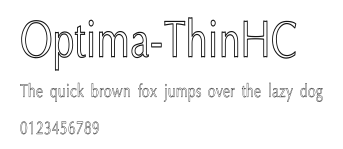 Optima-ThinHC Preview