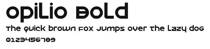 Opilio Bold Preview