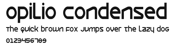Opilio Condensed Preview