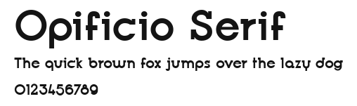 Opificio Serif Preview