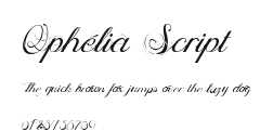 Ophélia Script Preview