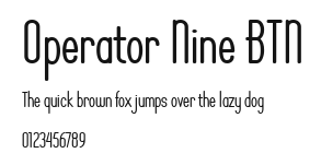 Operator Nine BTN Preview