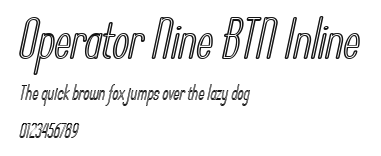 Operator Nine BTN Inline Preview