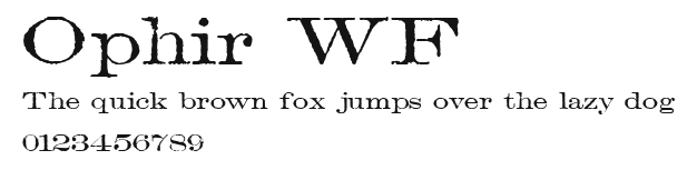 Ophir WF Preview